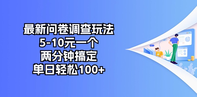 （10606期）最新问卷调查玩法，5-10元一个，两分钟搞定，单日轻松100+-搞钱情报局